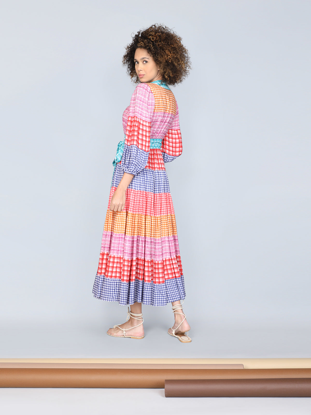 GELEENA WRAP DRESS